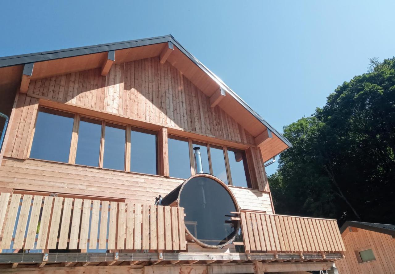 Le Chalet Du Blanc Spa Yoga Aillon-le-Jeune Exterior foto