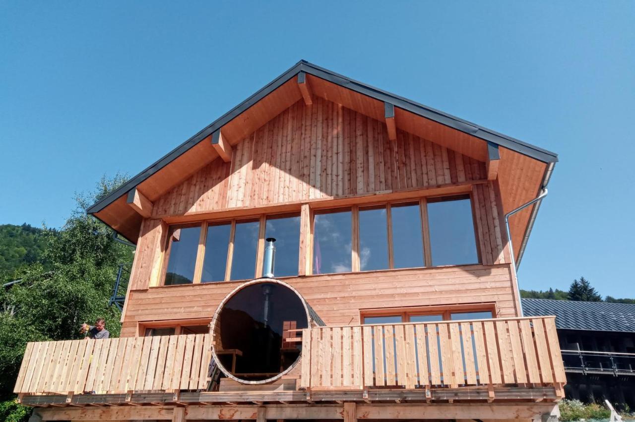 Le Chalet Du Blanc Spa Yoga Aillon-le-Jeune Exterior foto