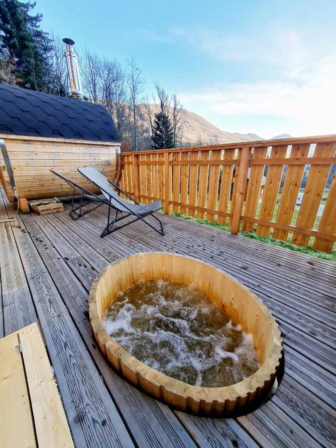 Le Chalet Du Blanc Spa Yoga Aillon-le-Jeune Exterior foto