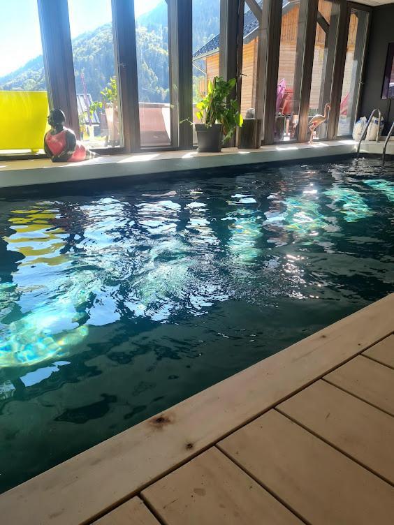 Le Chalet Du Blanc Spa Yoga Aillon-le-Jeune Exterior foto